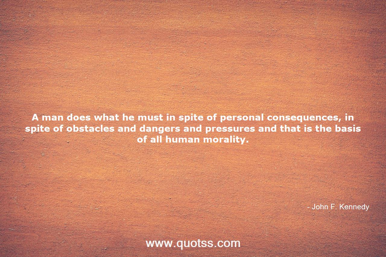 John F. Kennedy Quote on Quotss