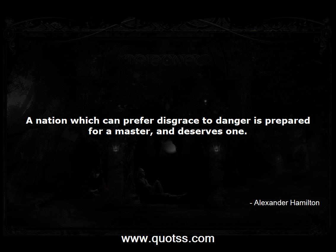 Alexander Hamilton Quote on Quotss