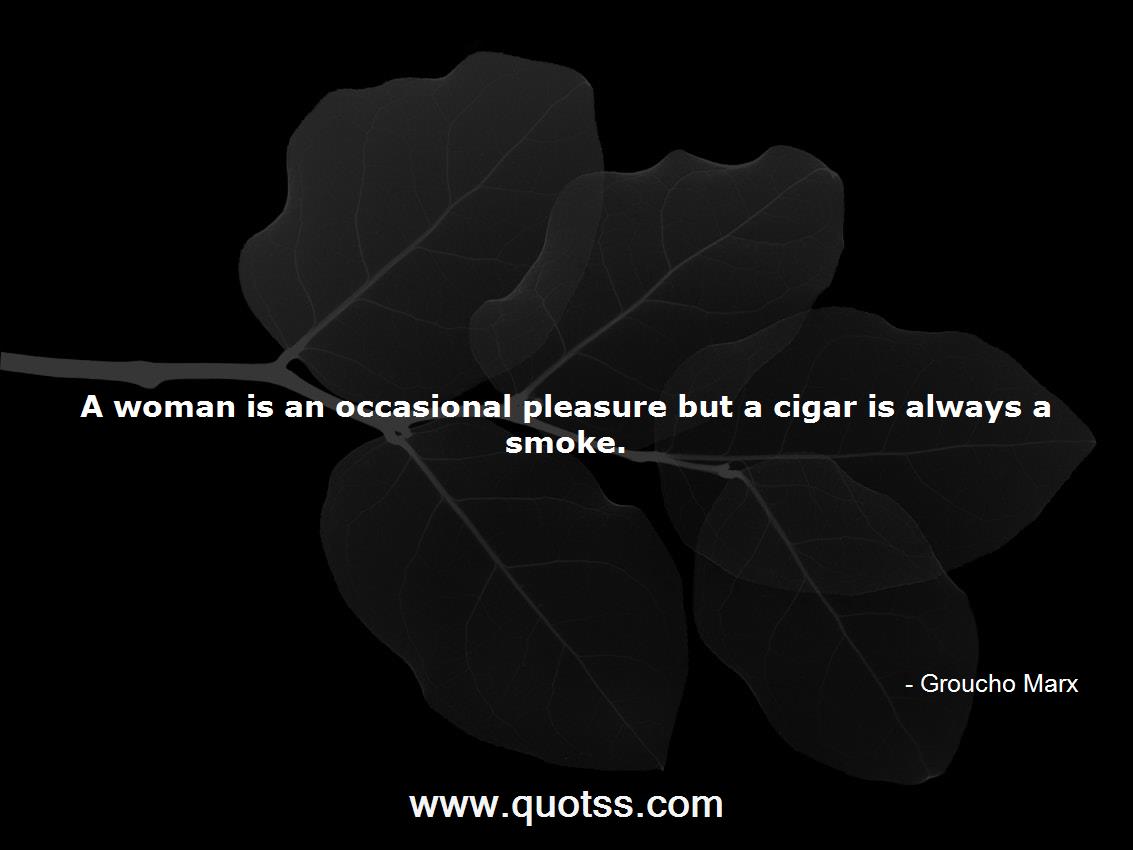 Groucho Marx Quote on Quotss