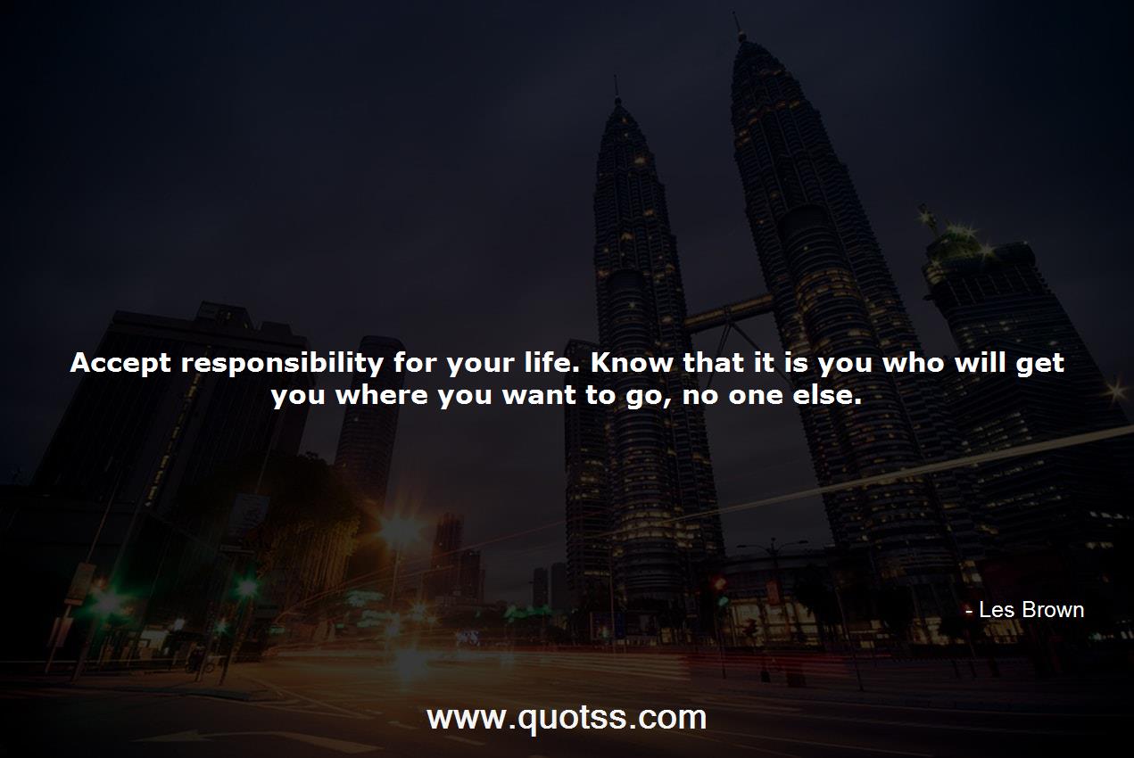 Les Brown Quote on Quotss