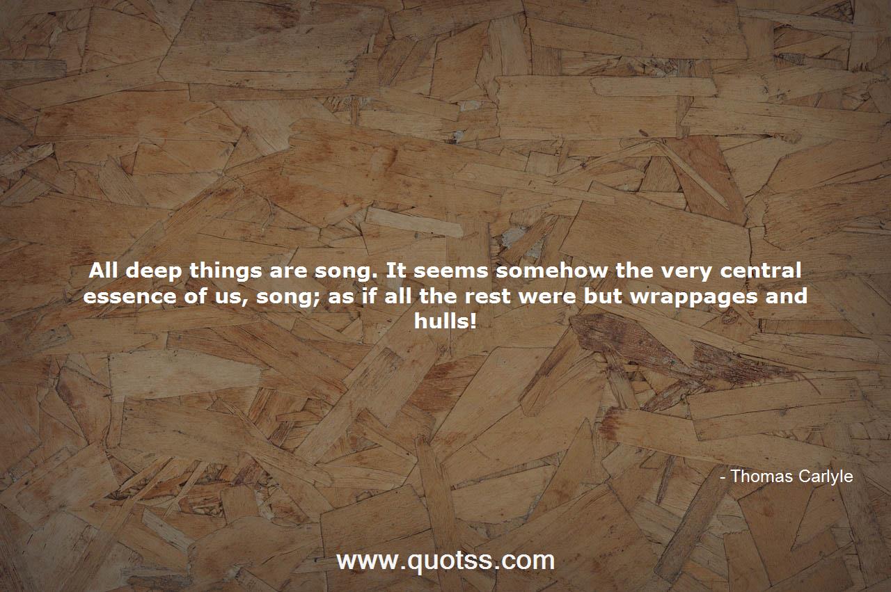Thomas Carlyle Quote on Quotss
