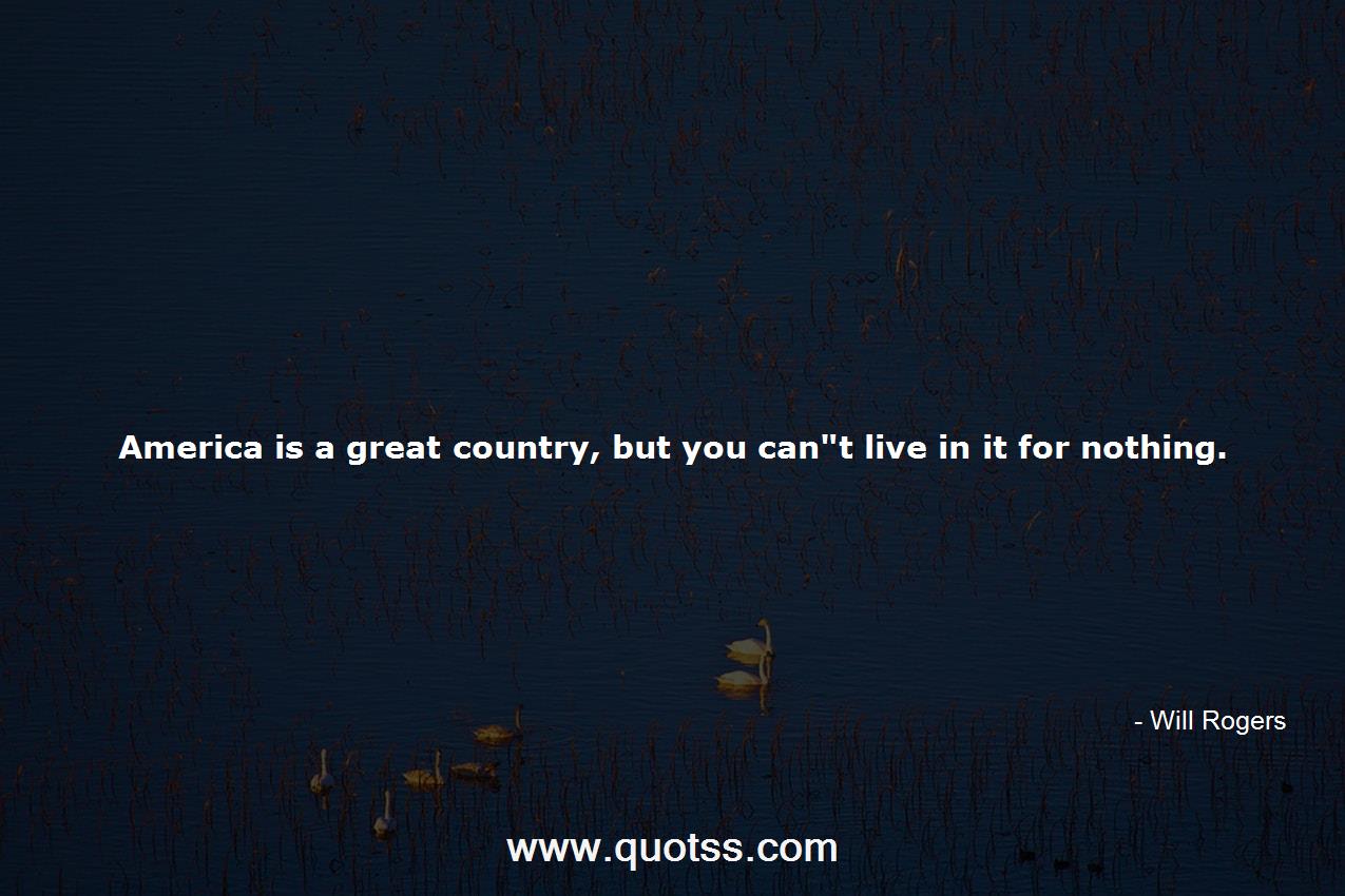Will Rogers Quote on Quotss