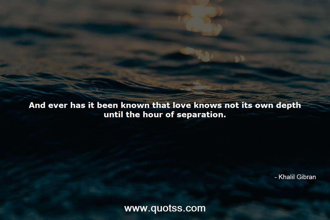 Khalil Gibran Quote on Quotss