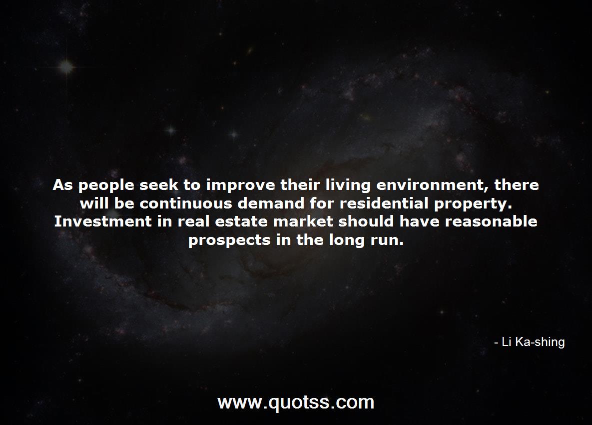 Li Ka-shing Quote on Quotss