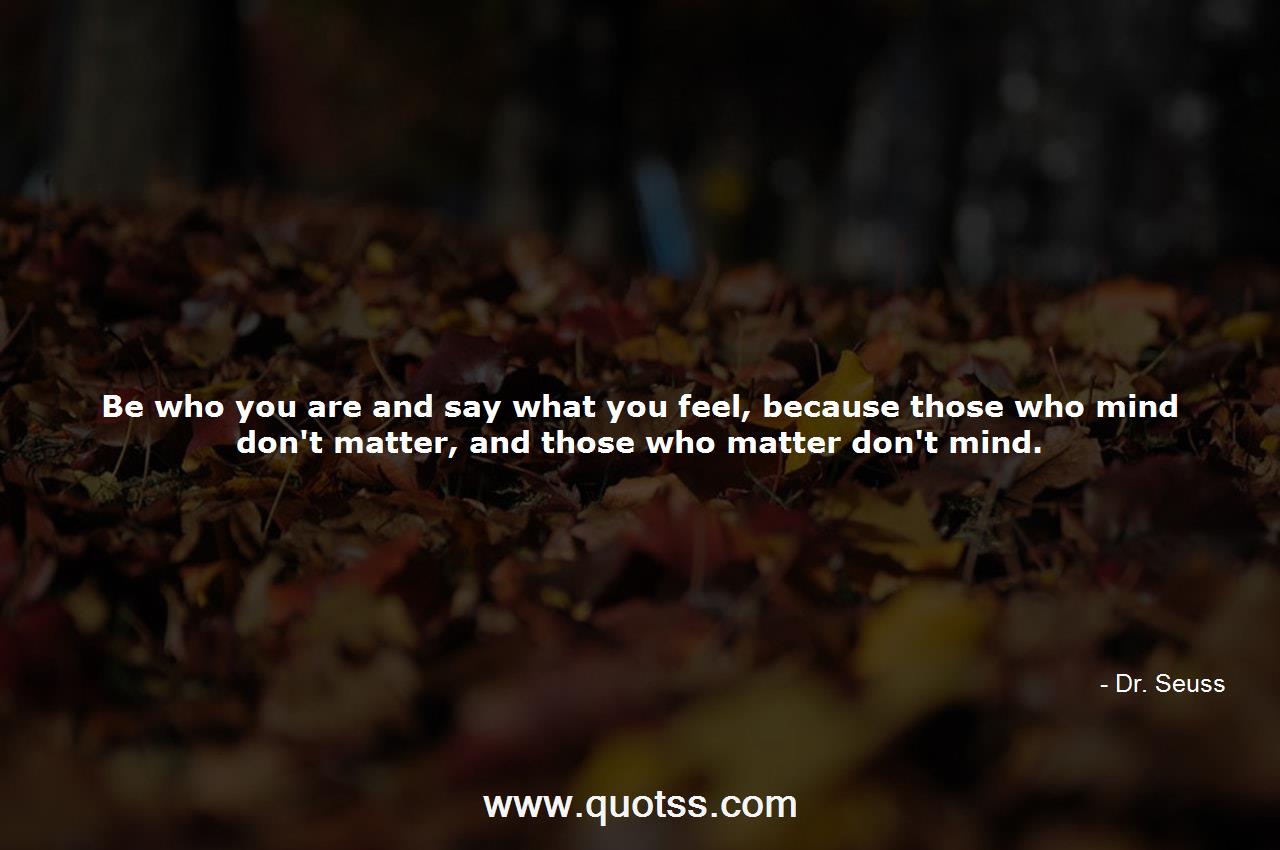 Dr. Seuss Quote on Quotss