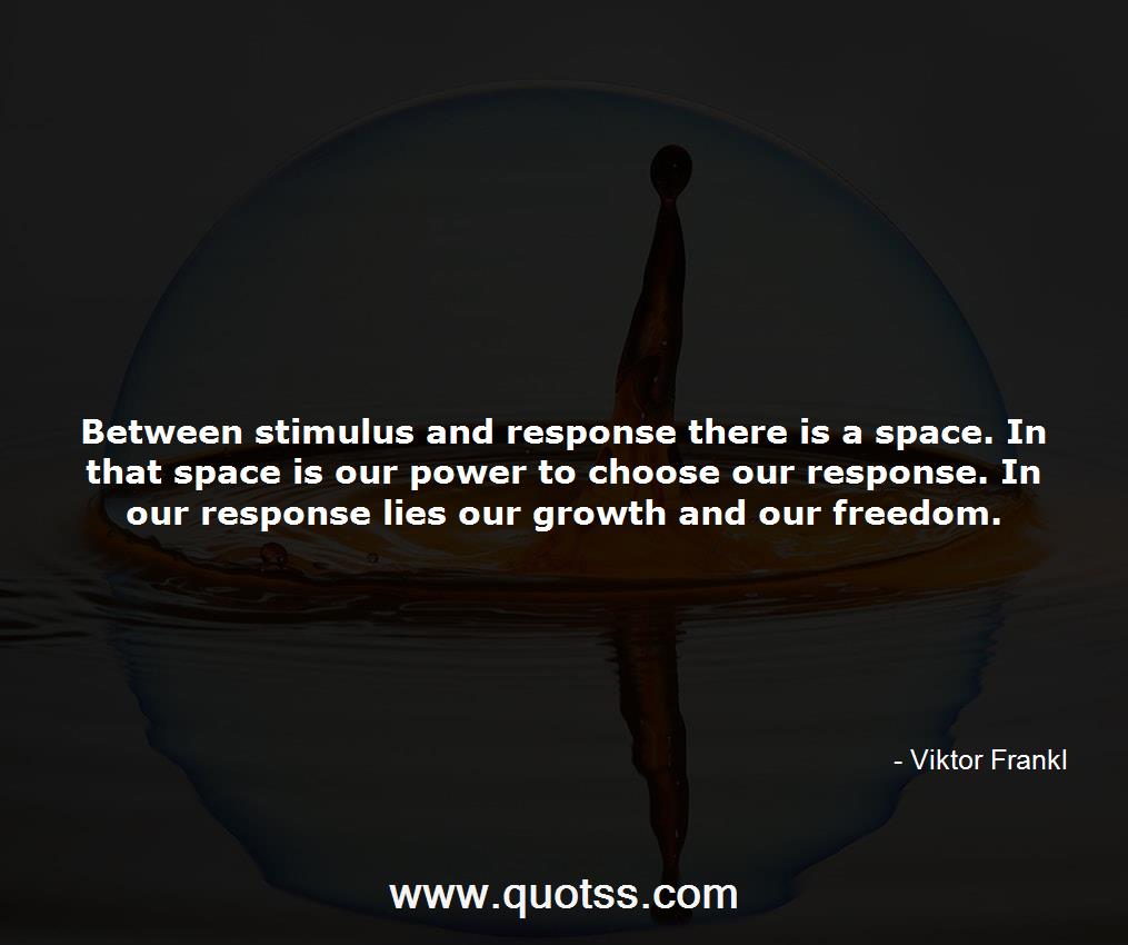 Viktor Frankl Quote on Quotss