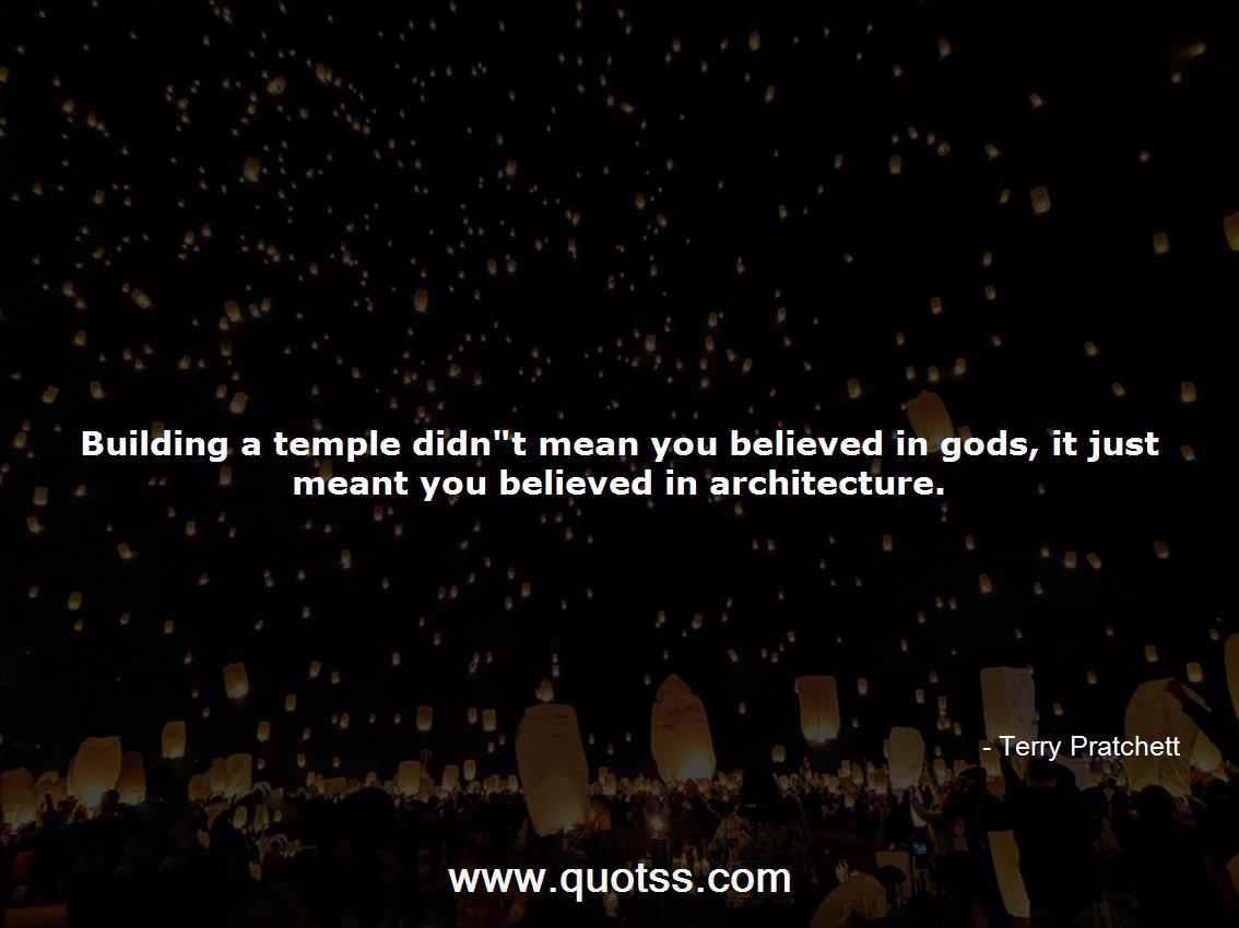 Terry Pratchett Quote on Quotss