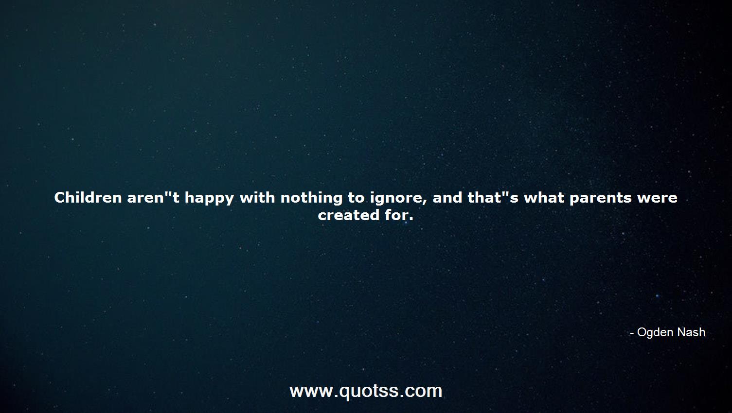 Ogden Nash Quote on Quotss