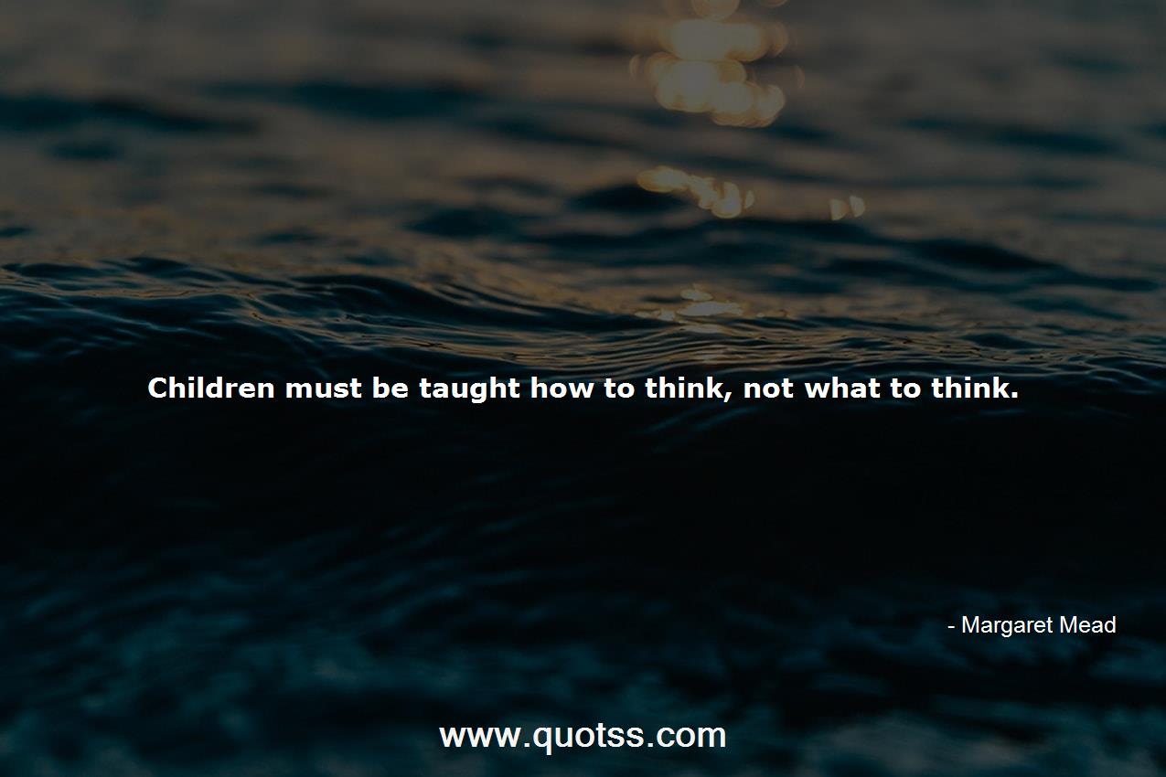 Margaret Mead Quote on Quotss