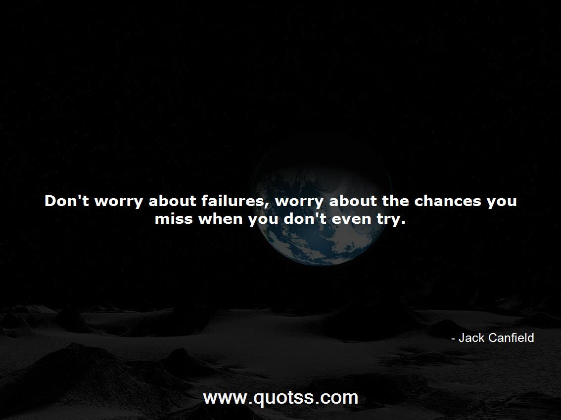Jack Canfield Quote on Quotss