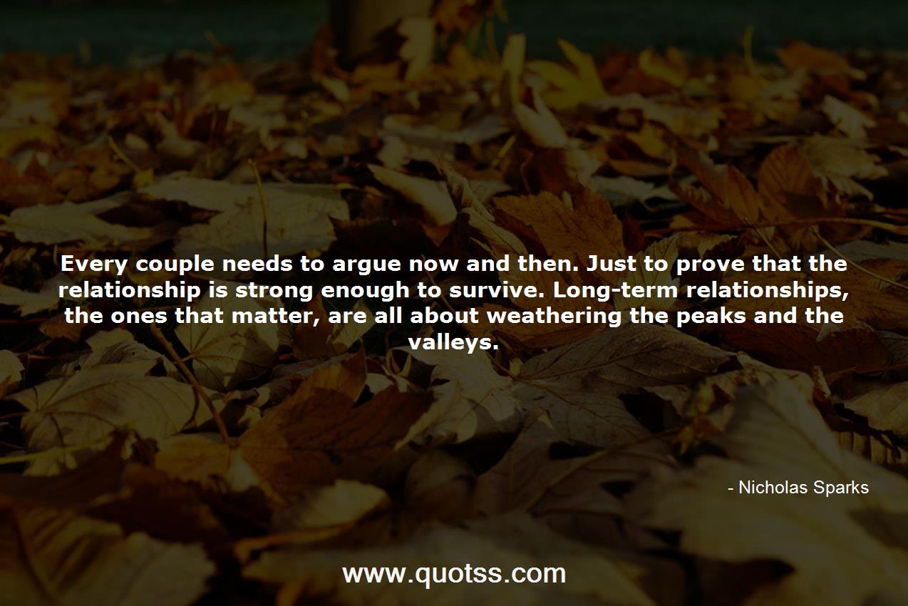Nicholas Sparks Quote on Quotss