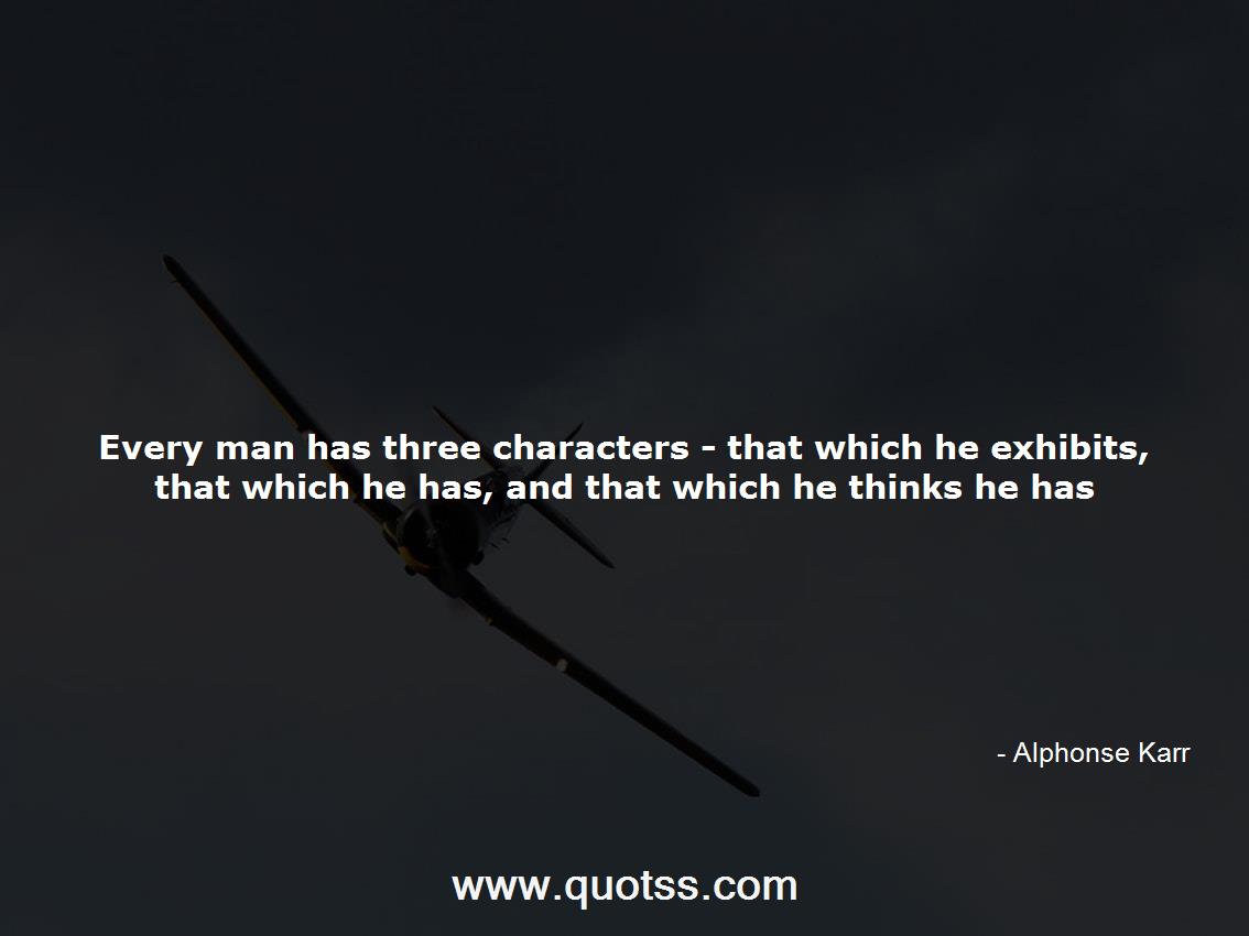 Alphonse Karr Quote on Quotss