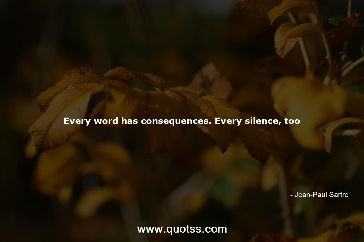 Jean-Paul Sartre Quote on Quotss