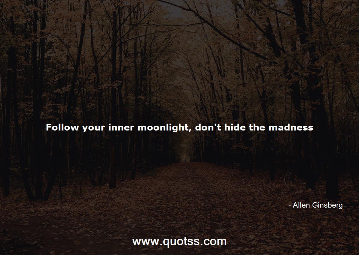 Allen Ginsberg Quote on Quotss