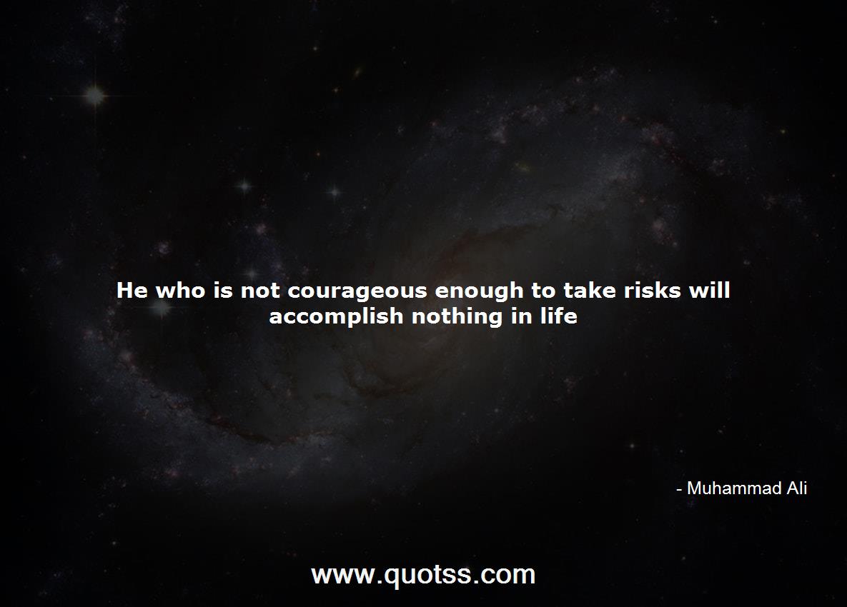 Muhammad Ali Quote on Quotss