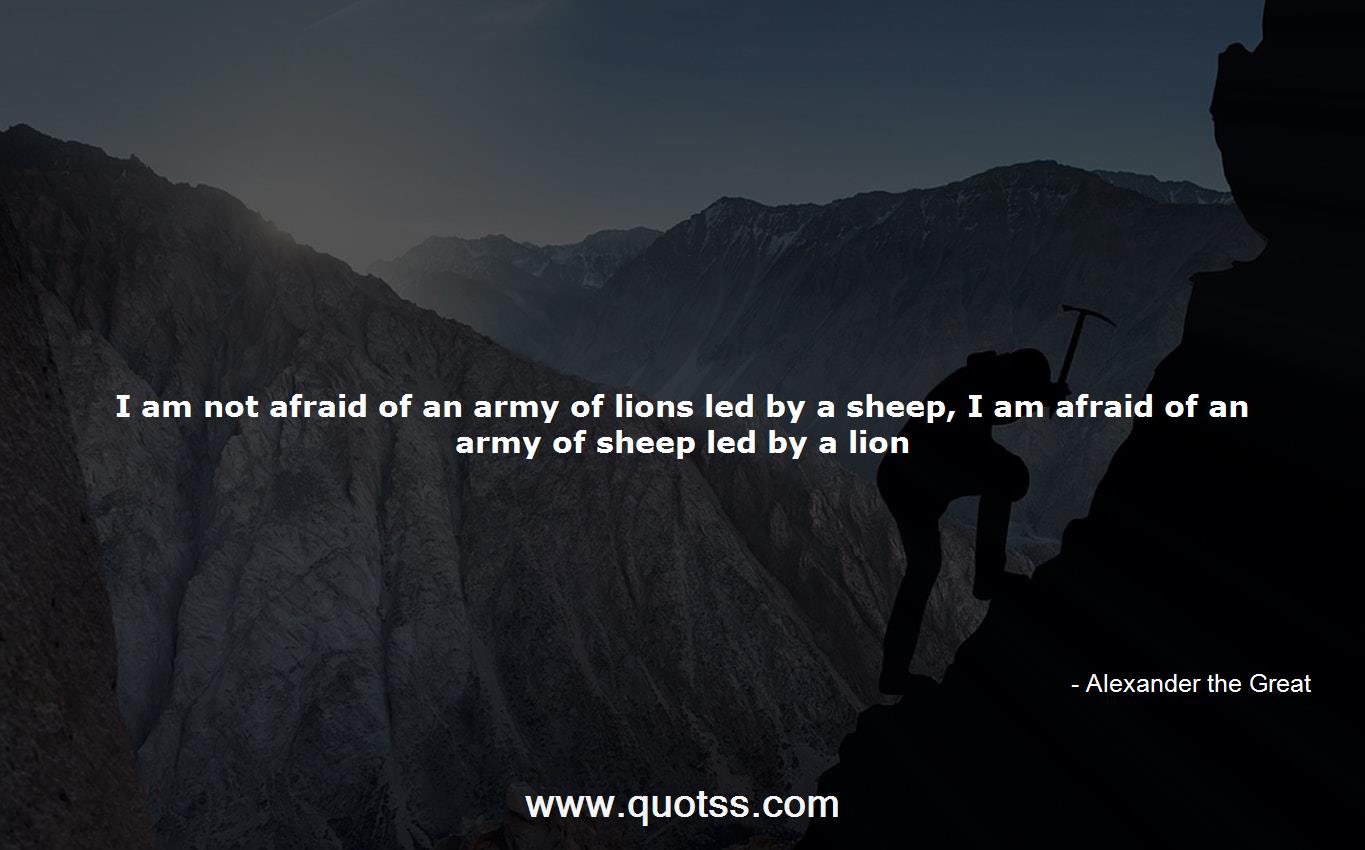 Alexander the Great Quote on Quotss