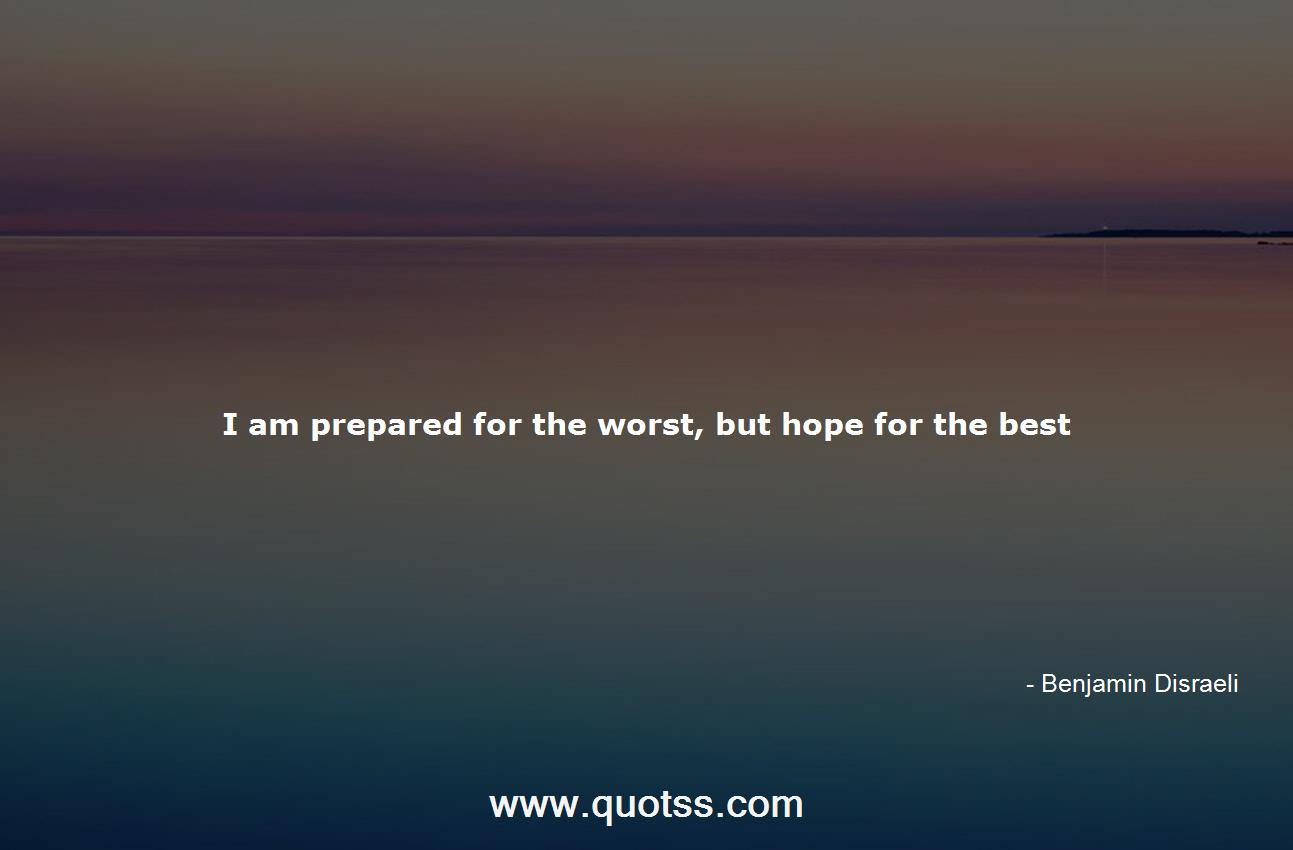 Benjamin Disraeli Quote on Quotss