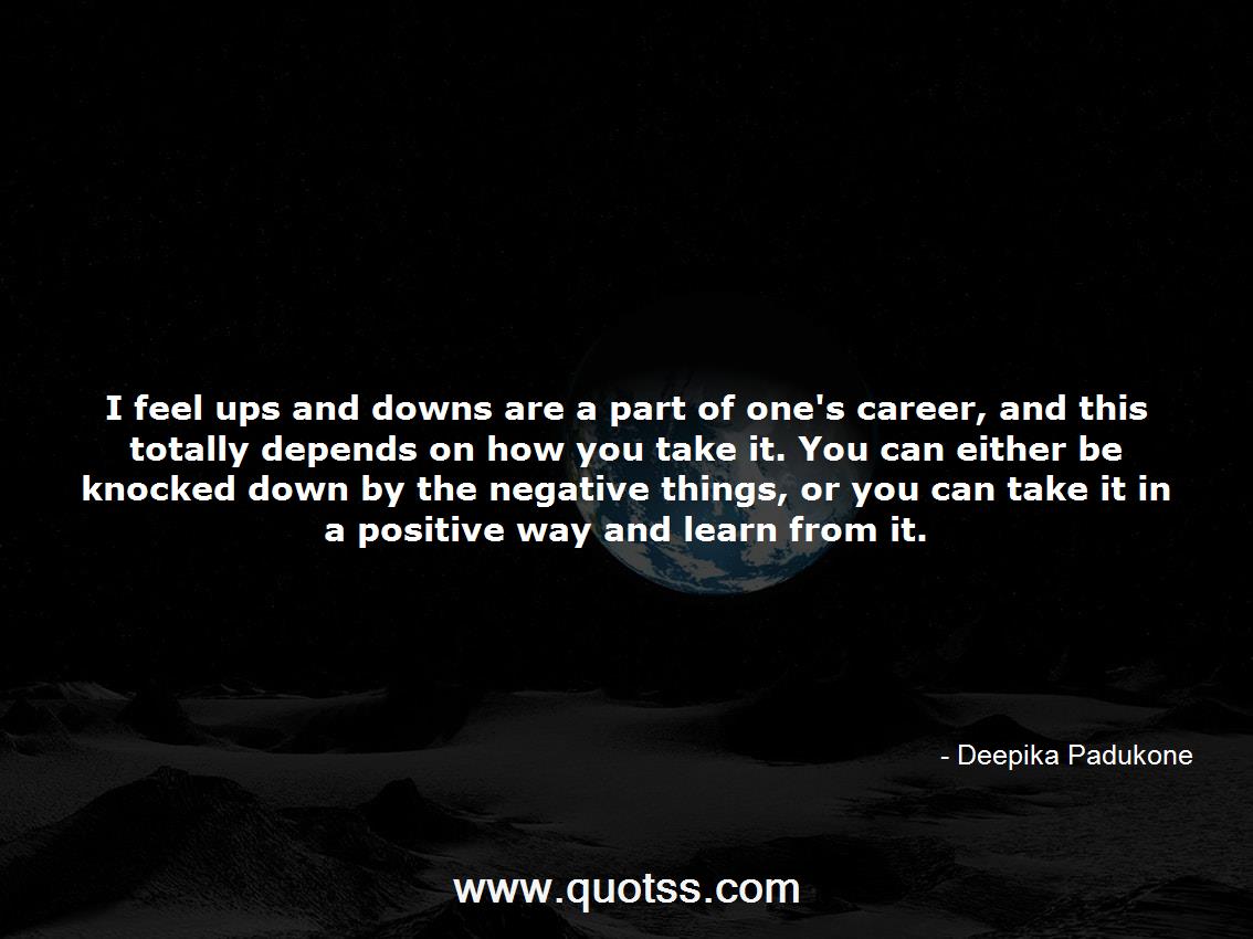 Deepika Padukone Quote on Quotss