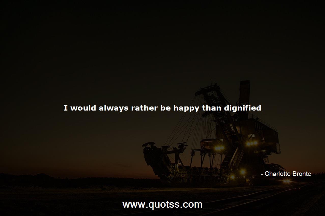 Charlotte Bronte Quote on Quotss