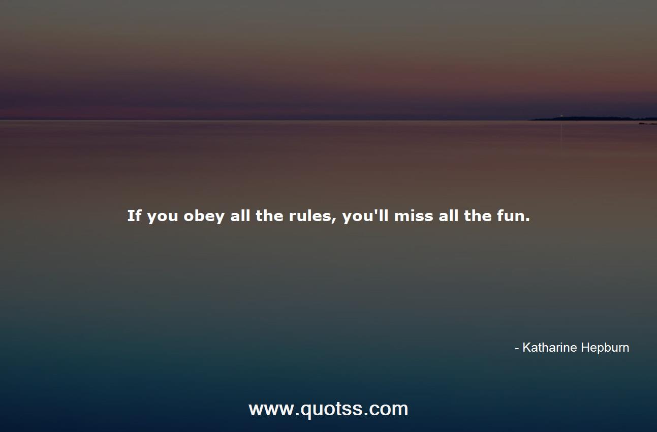 Katharine Hepburn Quote on Quotss