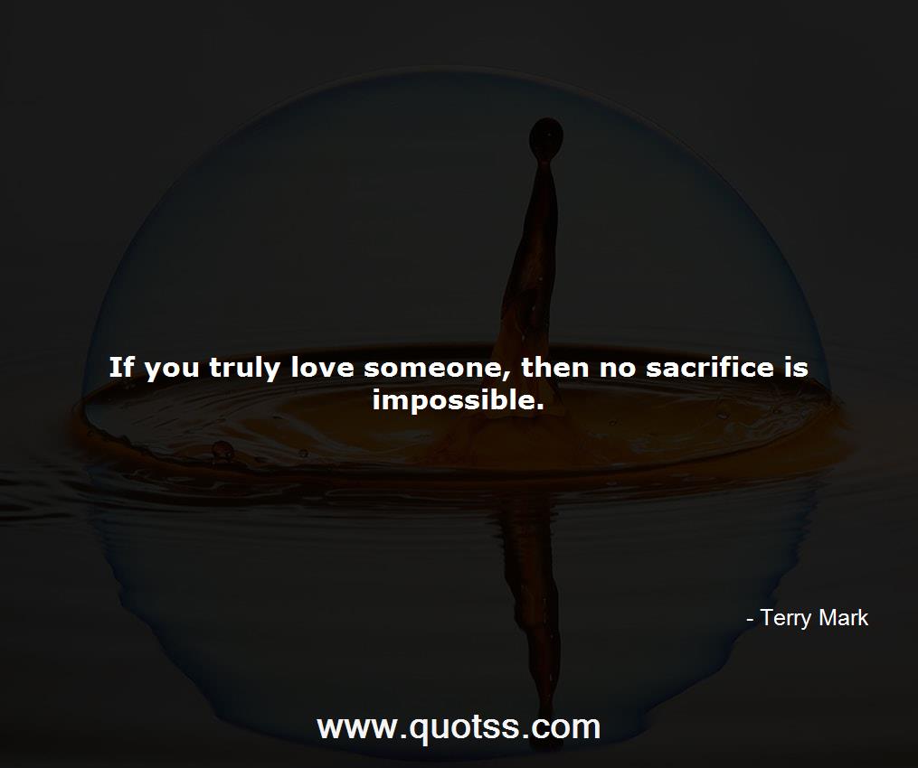 Terry Mark Quote on Quotss