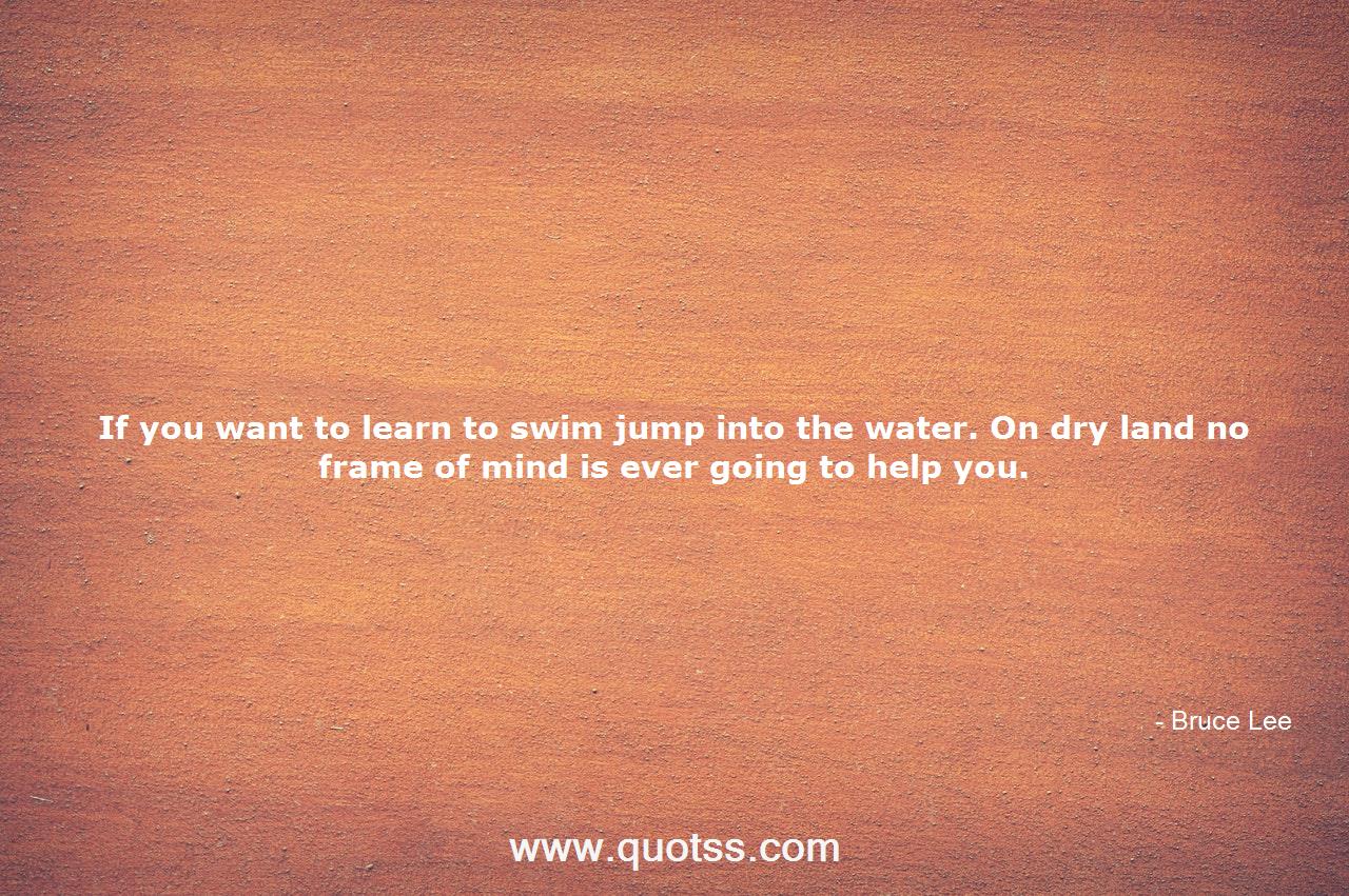 Bruce Lee Quote on Quotss