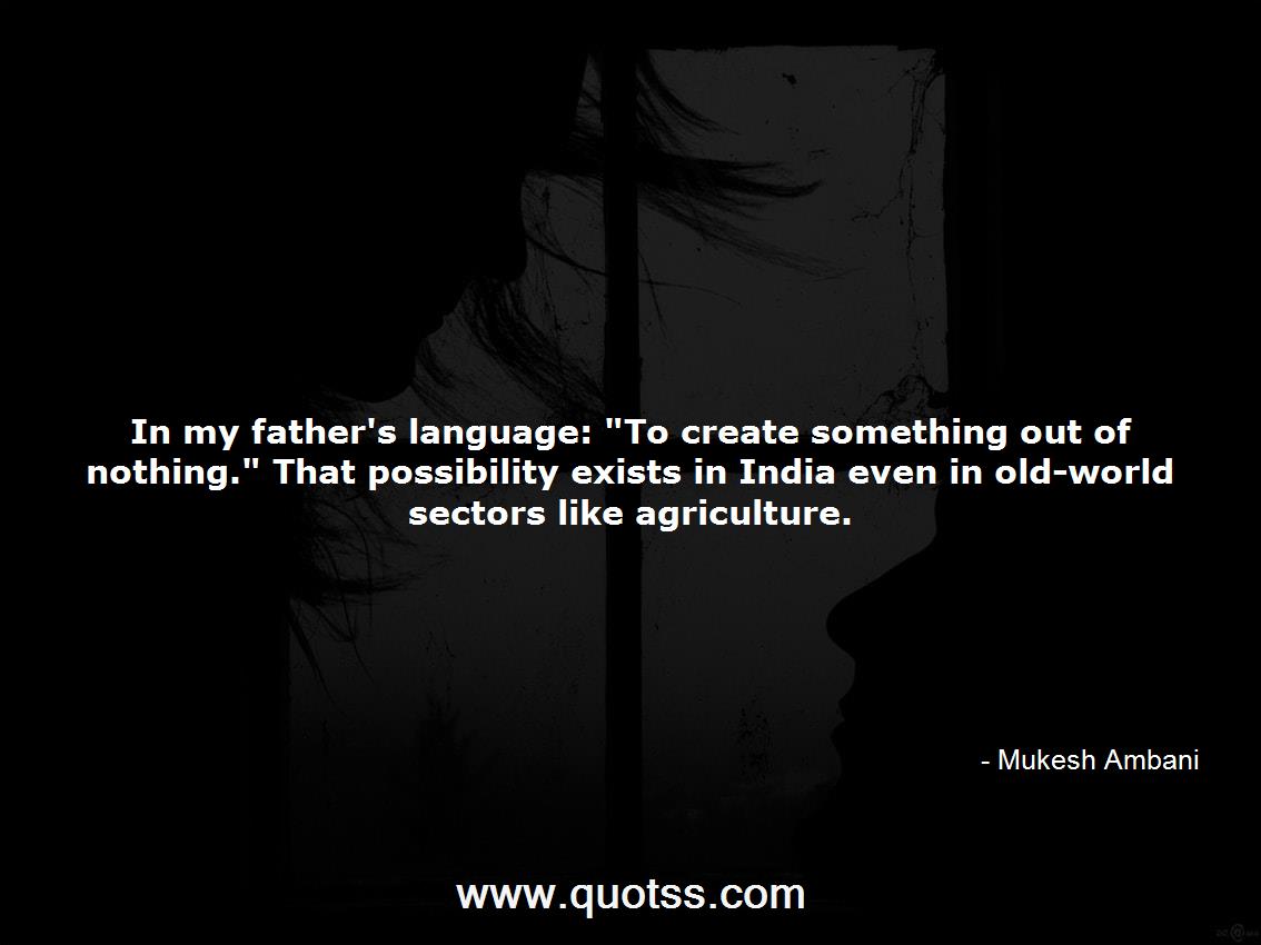 Mukesh Ambani Quote on Quotss