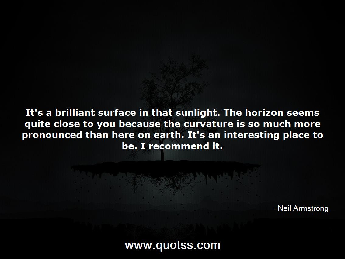 Neil Armstrong Quote on Quotss