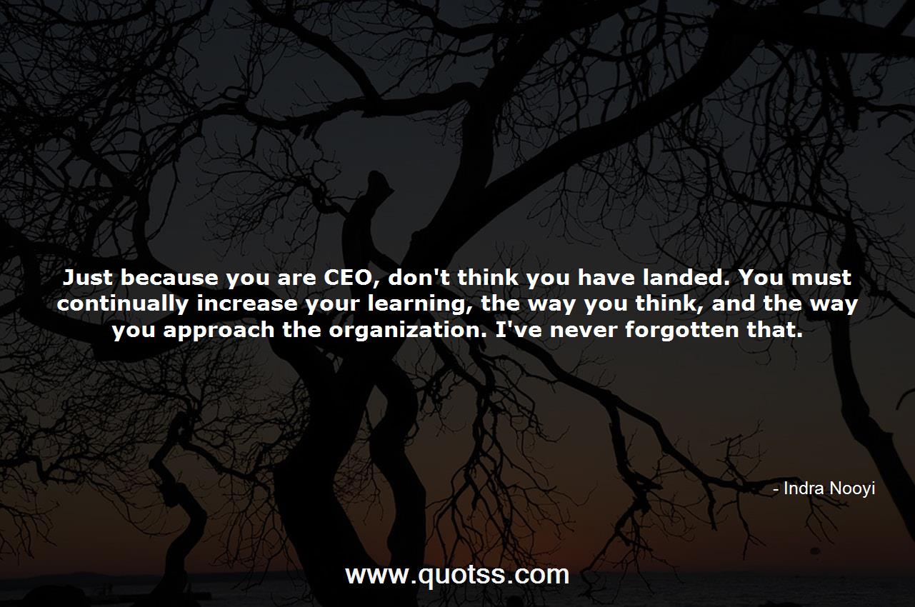 Indra Nooyi Quote on Quotss