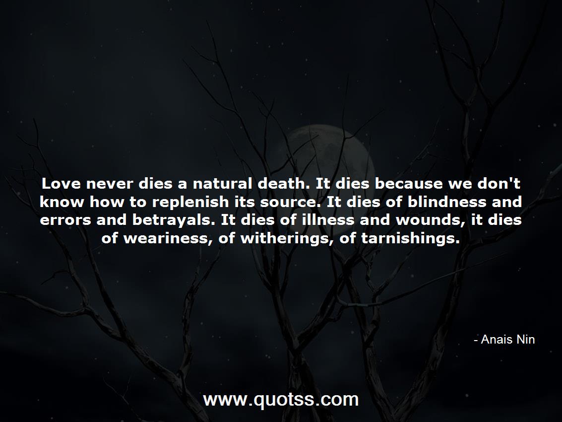 Anais Nin Quote on Quotss