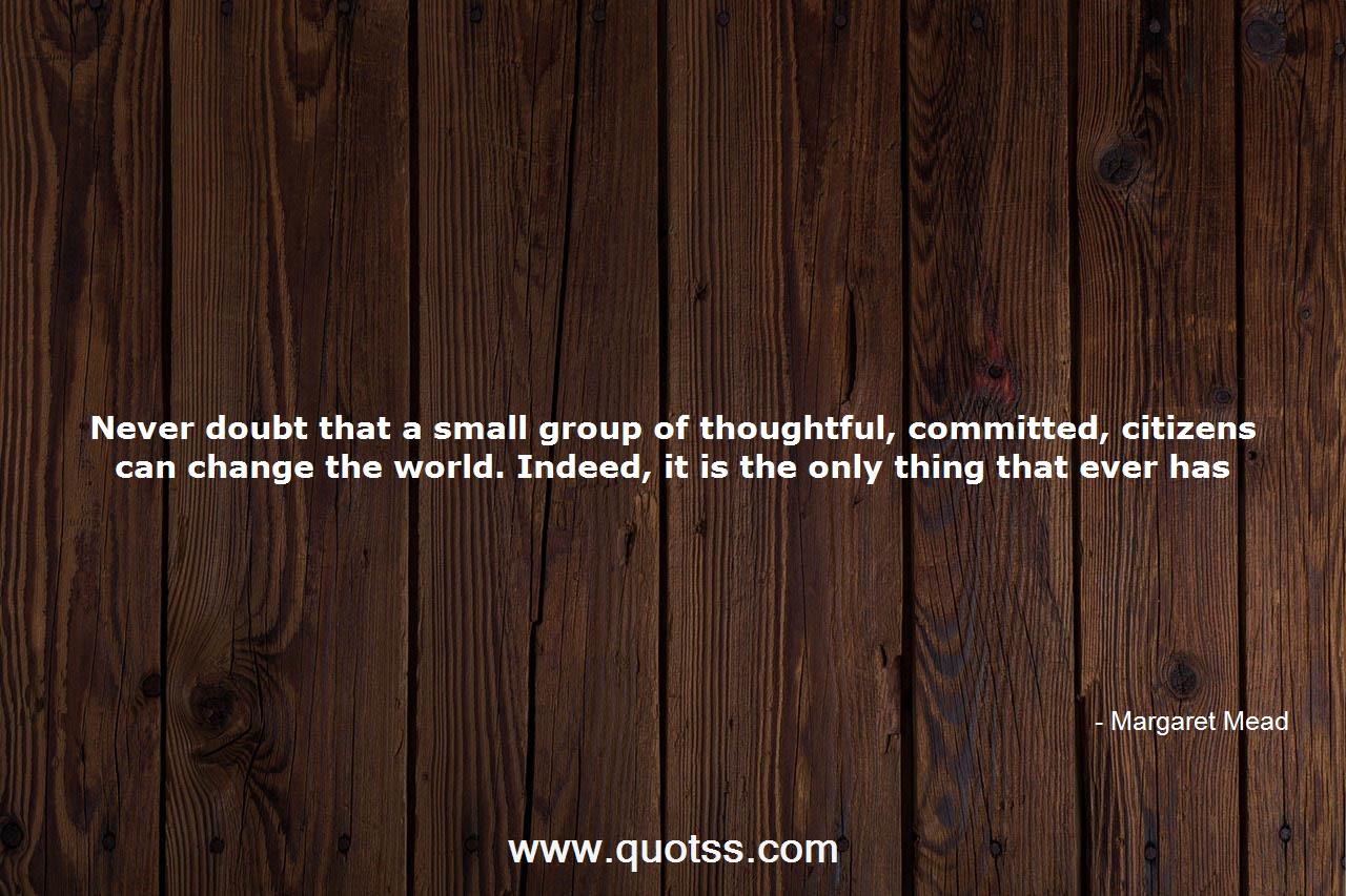 Margaret Mead Quote on Quotss