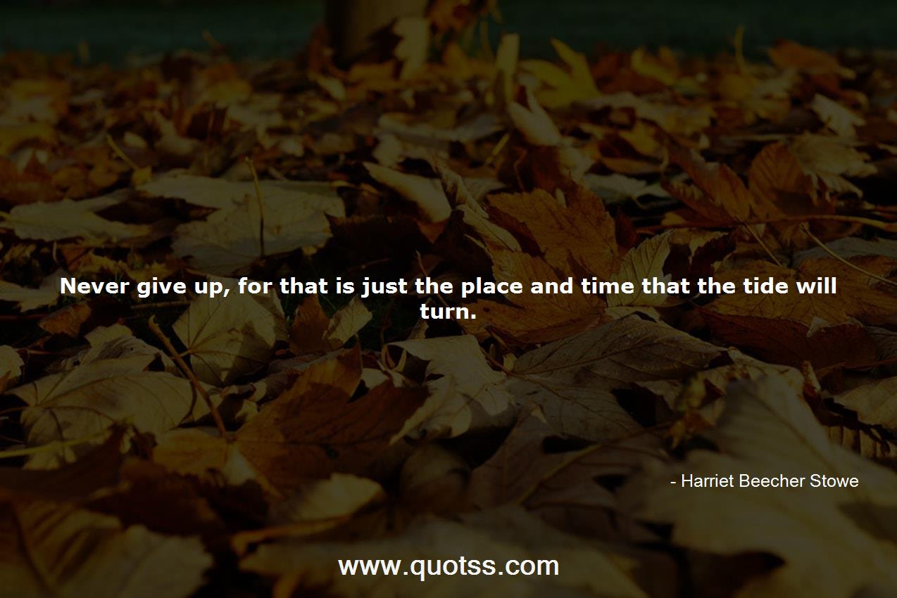 Harriet Beecher Stowe Quote on Quotss