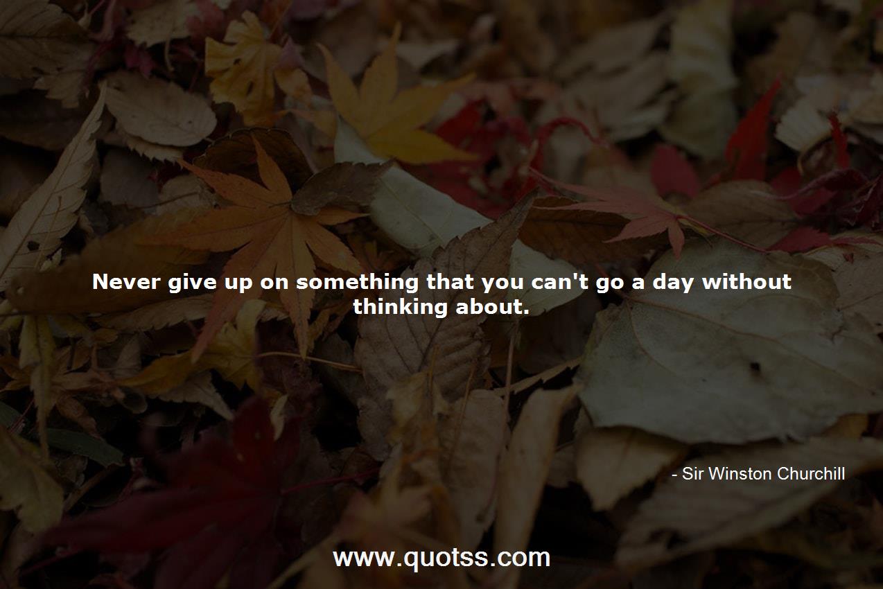 Sir Winston Churchill Quote on Quotss