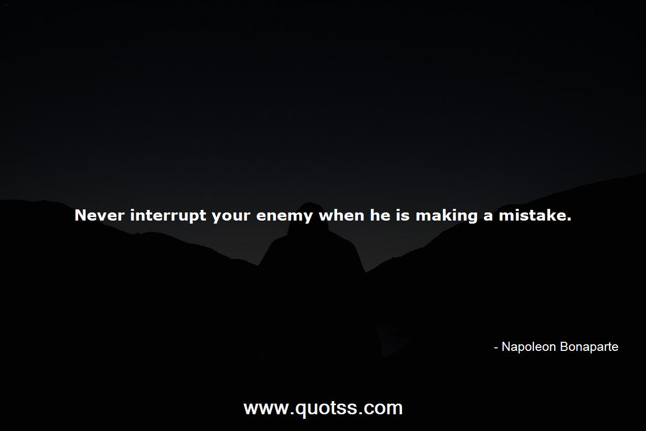 Napoleon Bonaparte Quote on Quotss