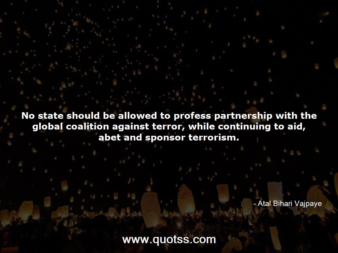 Atal Bihari Vajpaye Quote on Quotss