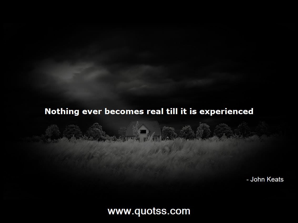 John Keats Quote on Quotss