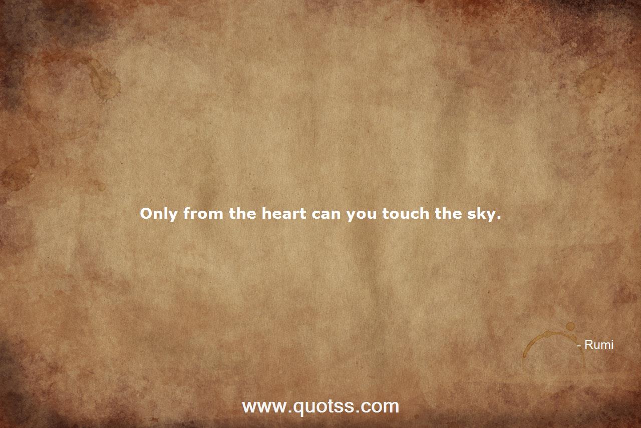 Rumi Quote on Quotss