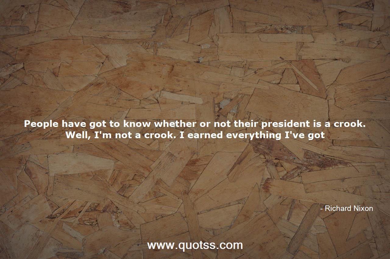 Richard Nixon Quote on Quotss