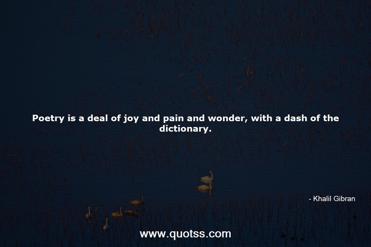 Khalil Gibran Quote on Quotss