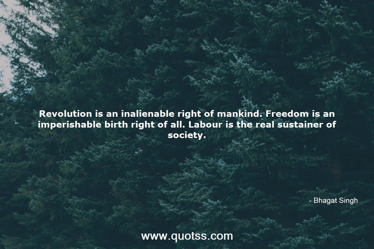 Bhagat Singh Quote on Quotss