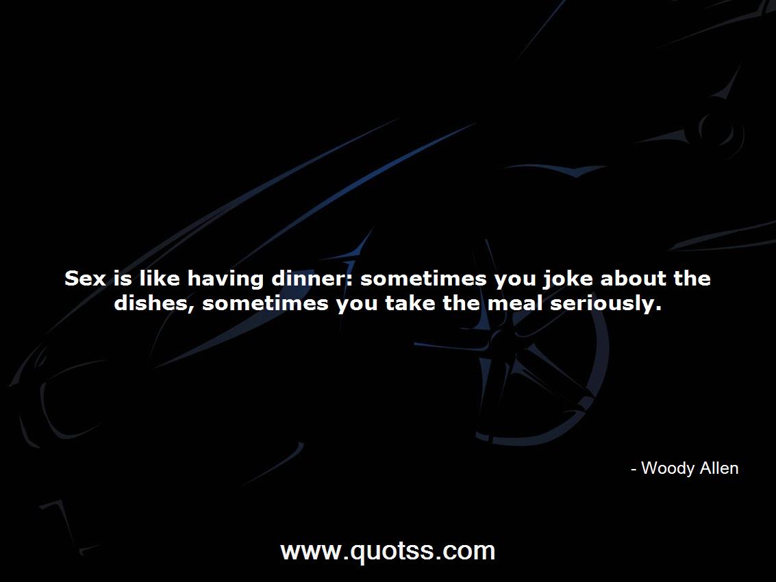 Woody Allen Quote on Quotss
