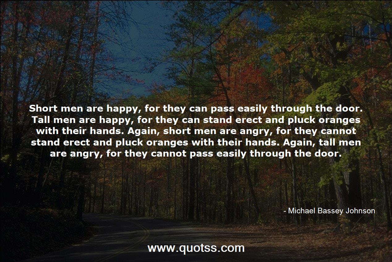 Michael Bassey Johnson Quote on Quotss