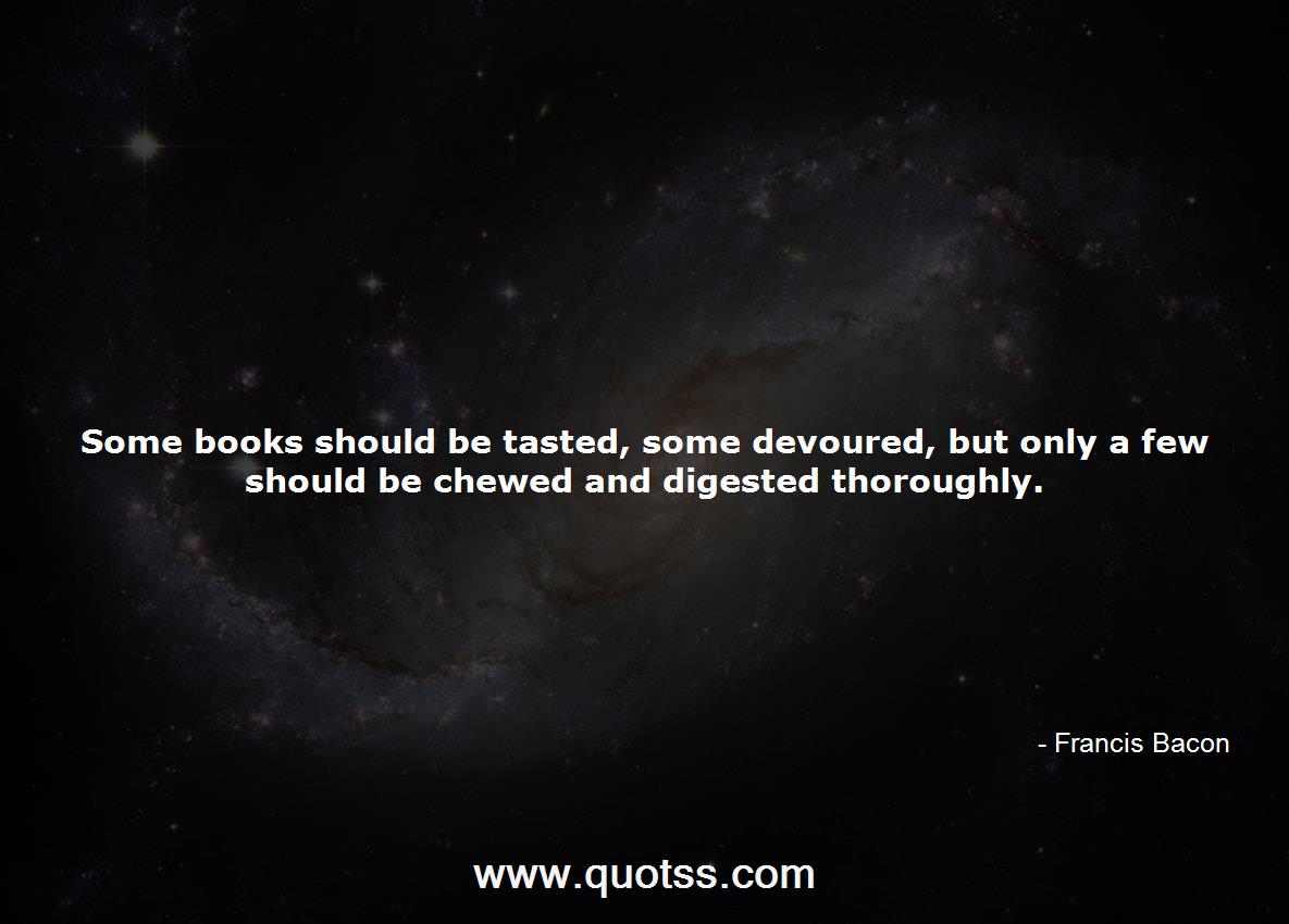 Francis Bacon Quote on Quotss