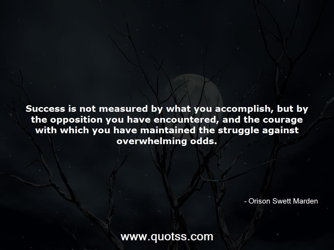 Orison Swett Marden Quote on Quotss