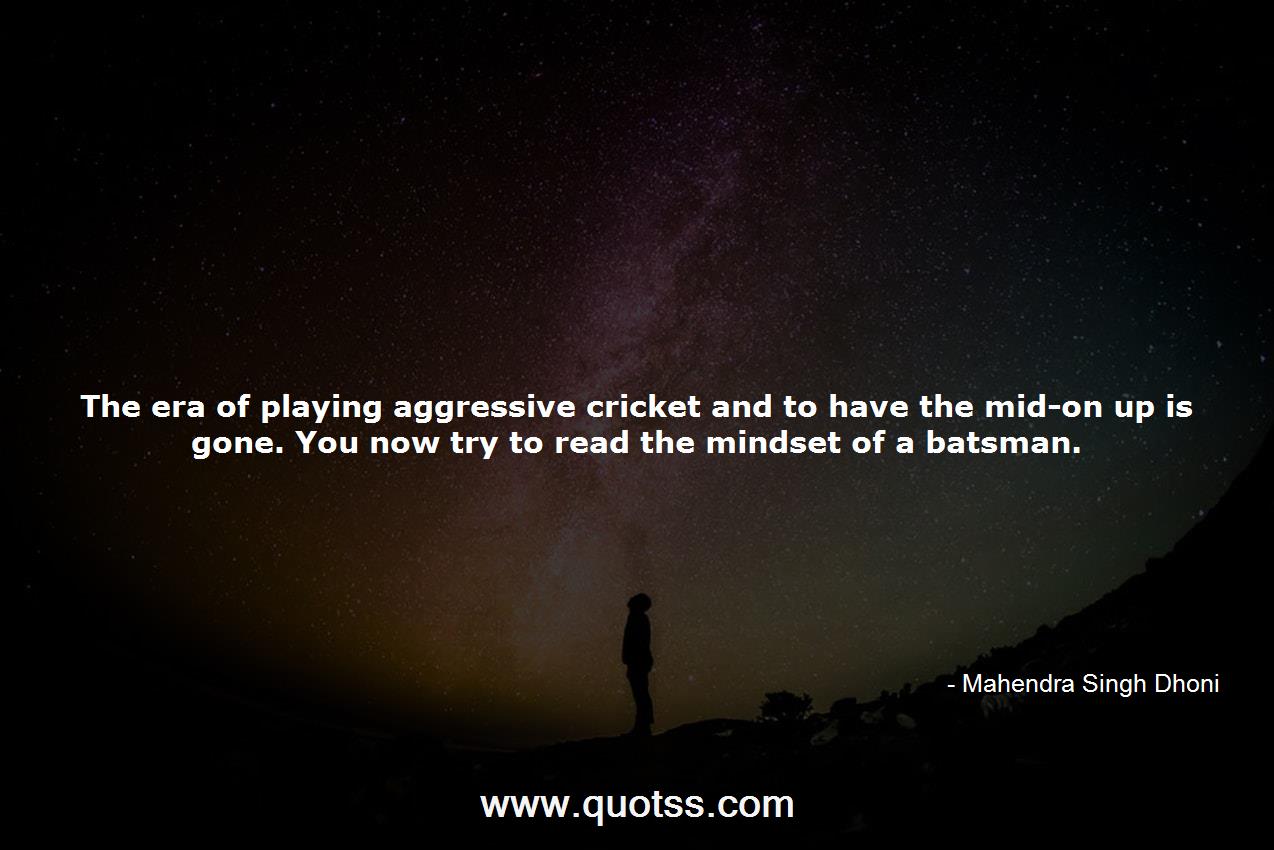 Mahendra Singh Dhoni Quote on Quotss