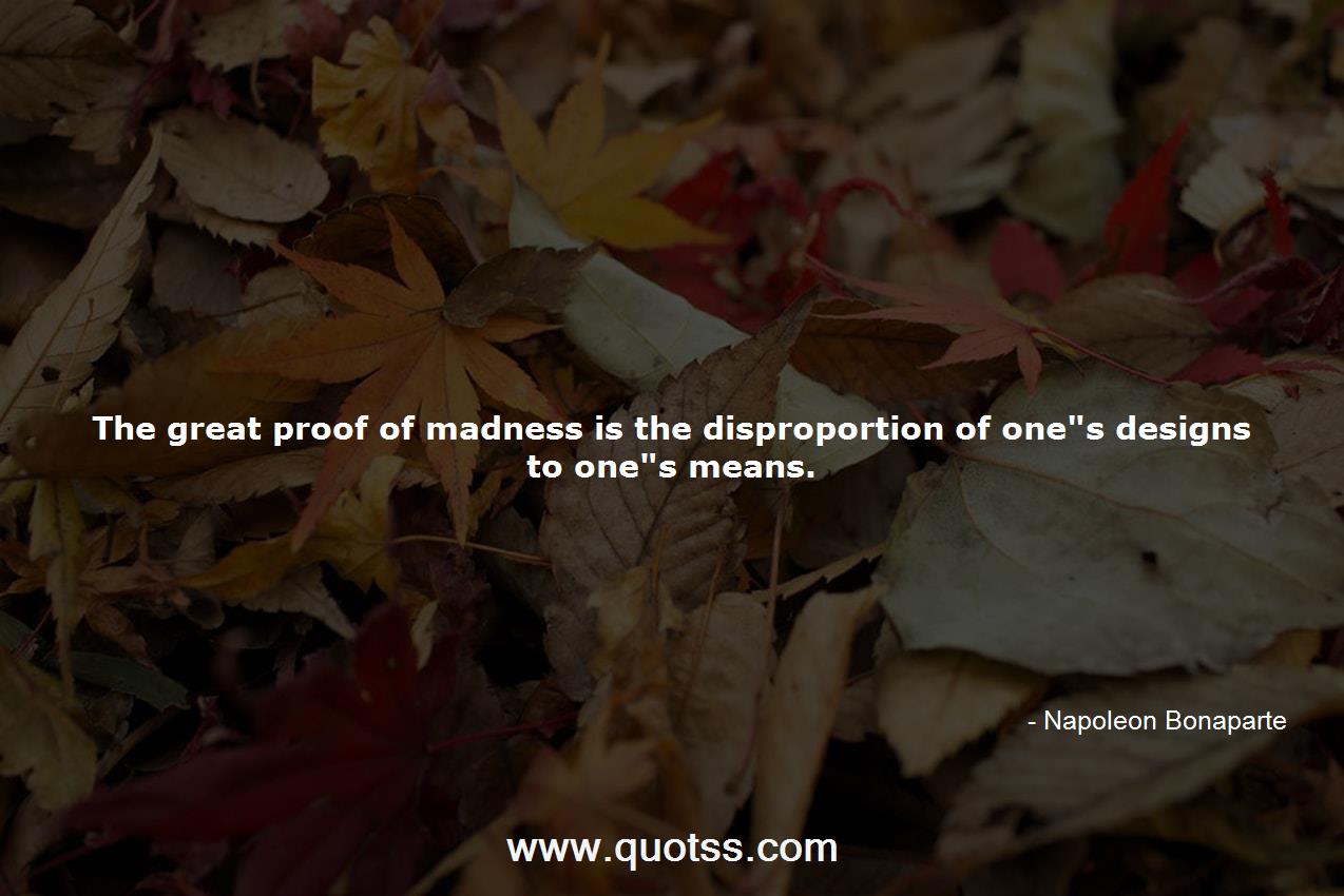 Napoleon Bonaparte Quote on Quotss