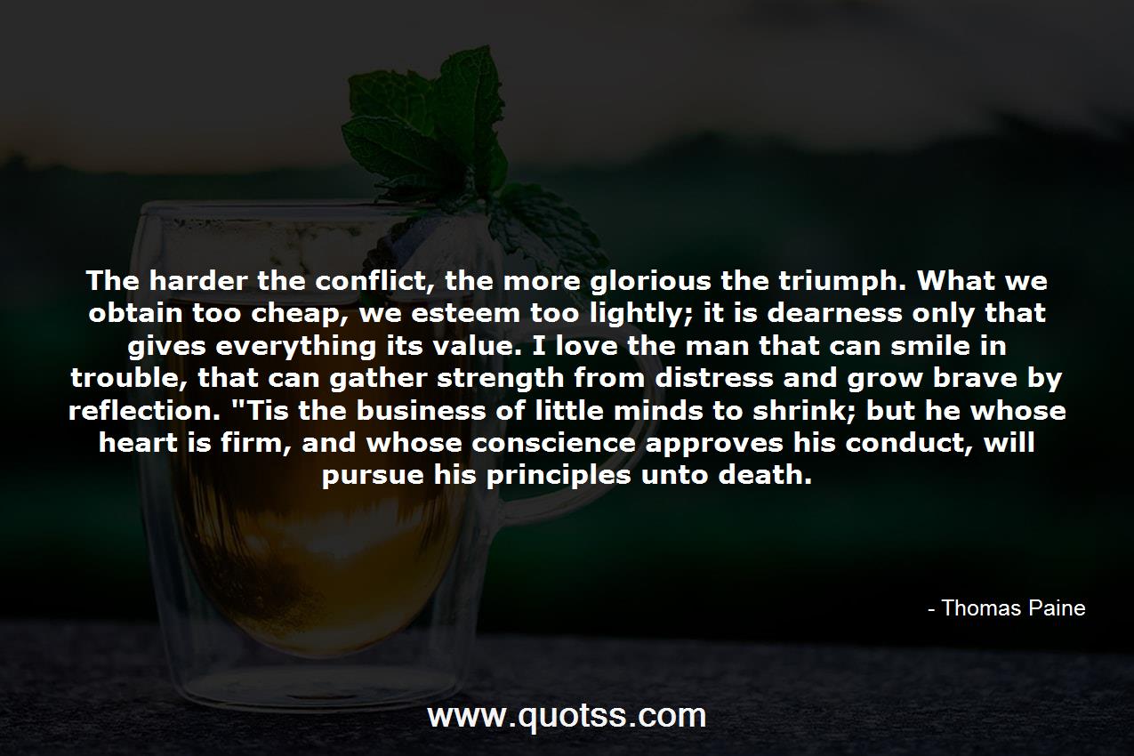 Thomas Paine Quote on Quotss