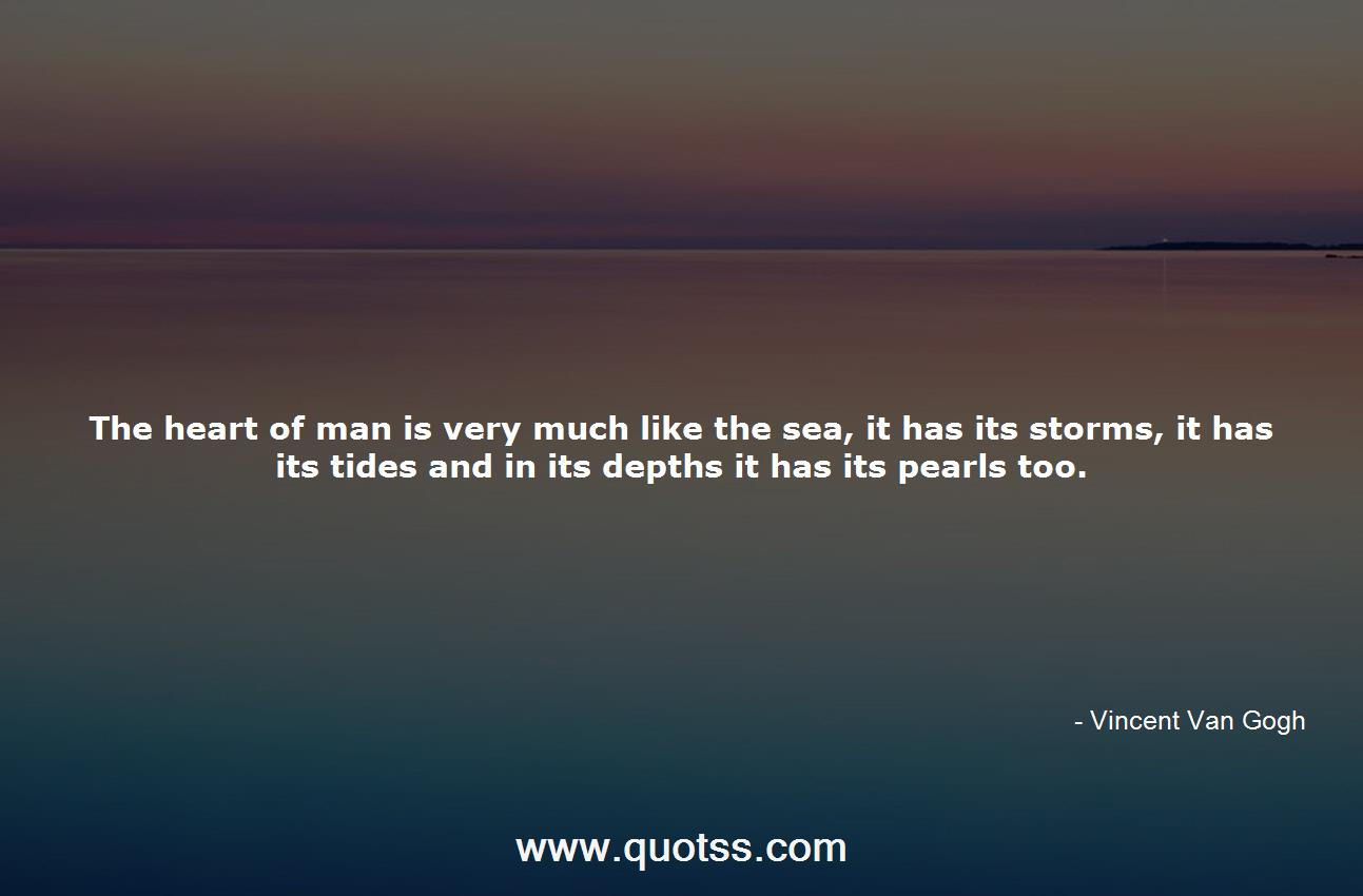 Vincent Van Gogh Quote on Quotss