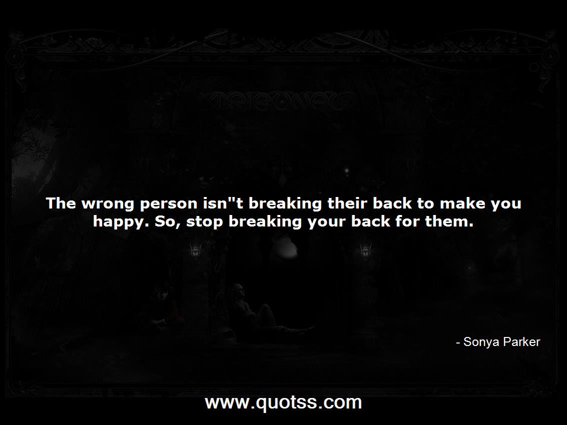 Sonya Parker Quote on Quotss