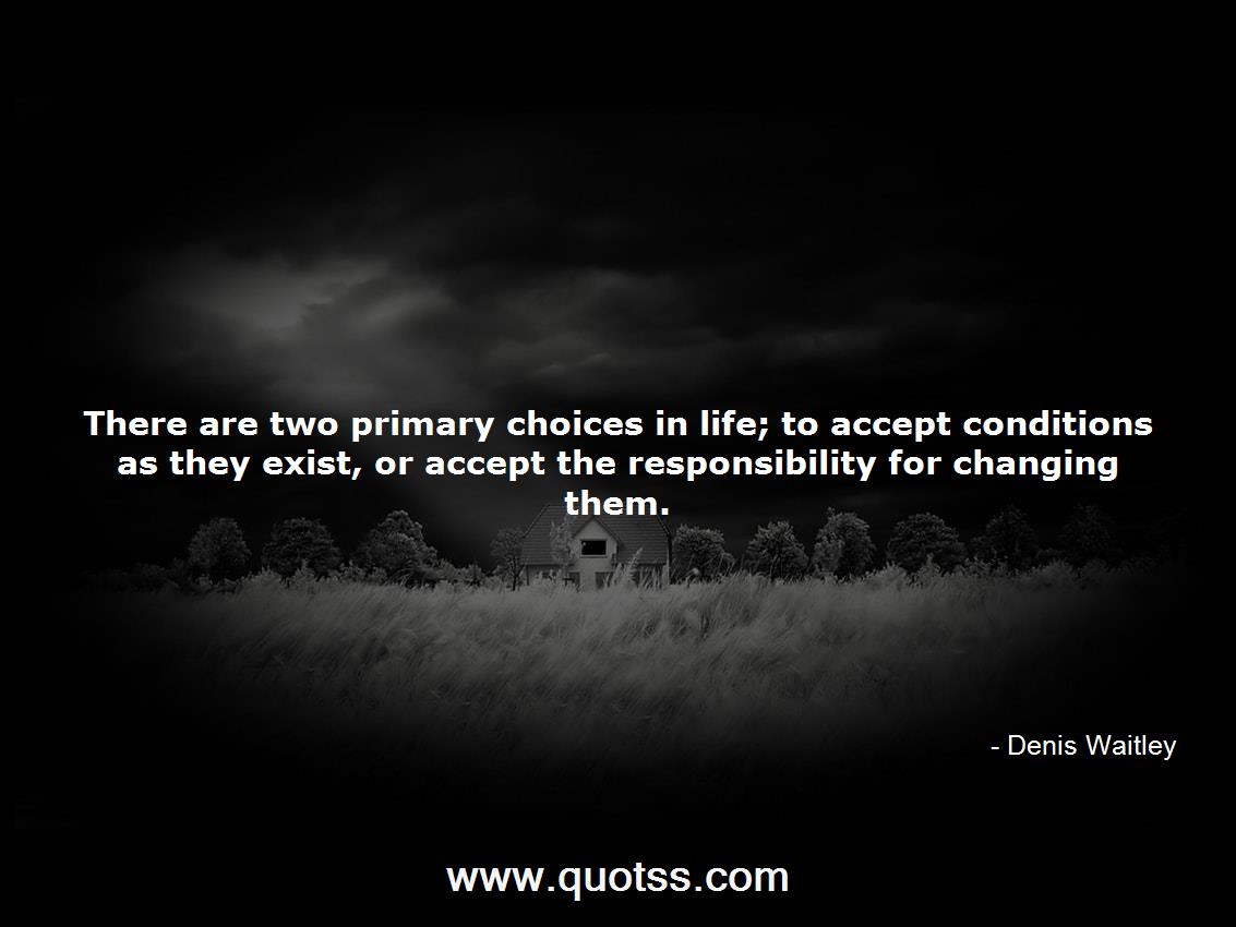 Denis Waitley Quote on Quotss